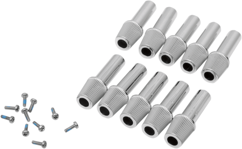 DRAG SPECIALTIES Trip Reset Knobs - 10 Pack 21-0853B-PB