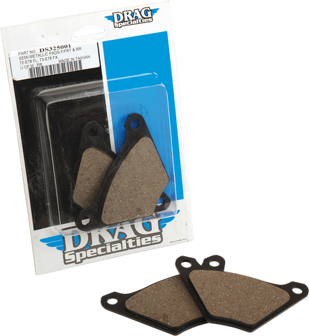 DRAG SPECIALTIES Semi Metallic Brake Pads 16-0902SCPBC251