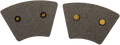DRAG SPECIALTIES Semi Metallic Brake Pads 16-0901SCPBC202