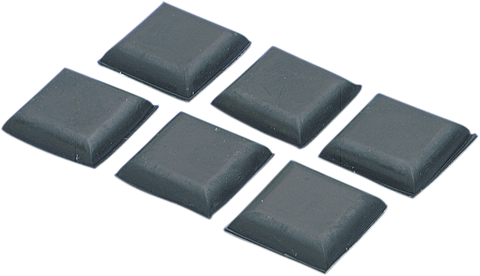 DRAG SPECIALTIES Kickstand Bumpers - 6 Pack 72257-HC3