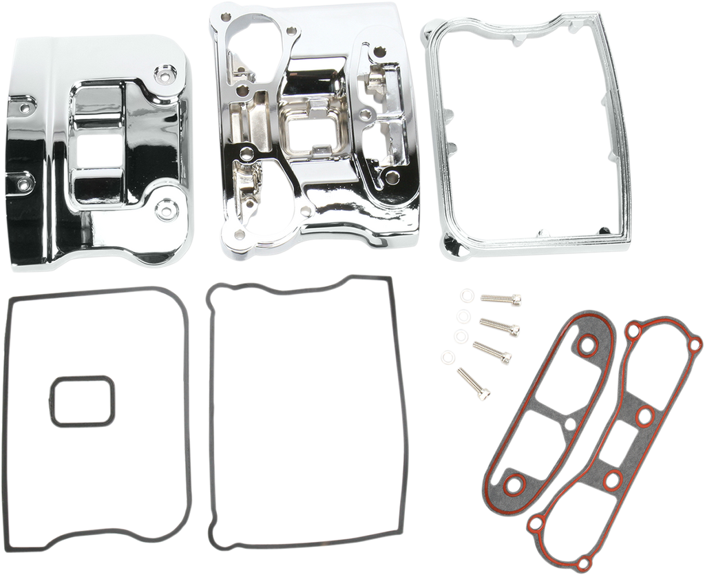 DRAG SPECIALTIES Rocker Cover Chrome - Evo/Big Twin 33-0082A-BXLB2