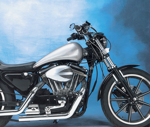 DRAG SPECIALTIES Smooth-Top Single-Cap Style Extended Gas Tank - XL 11586-BX46