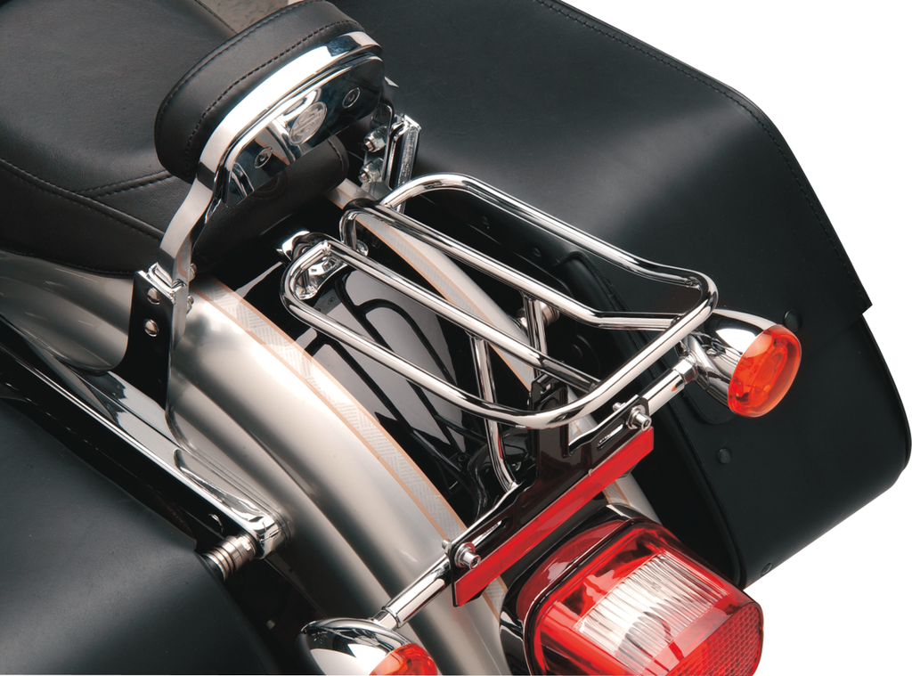 DRAG SPECIALTIES Luggage Rack - Chrome - FXD 77-0055-BX-LB2