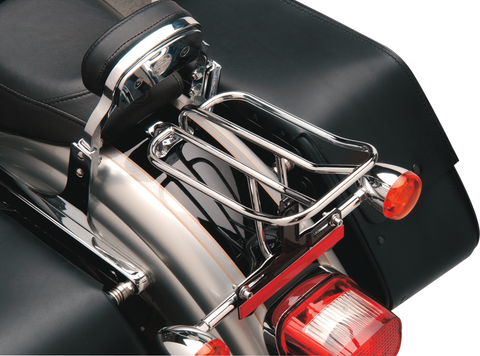 DRAG SPECIALTIES Luggage Rack - Chrome - FXD 77-0055-BX-LB2