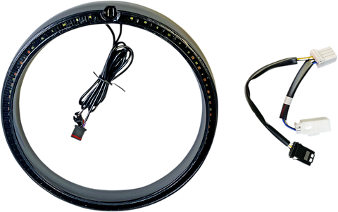 CUSTOM DYNAMICS Sequential Trim Ring - Black PB-7TR-SEQ-2B