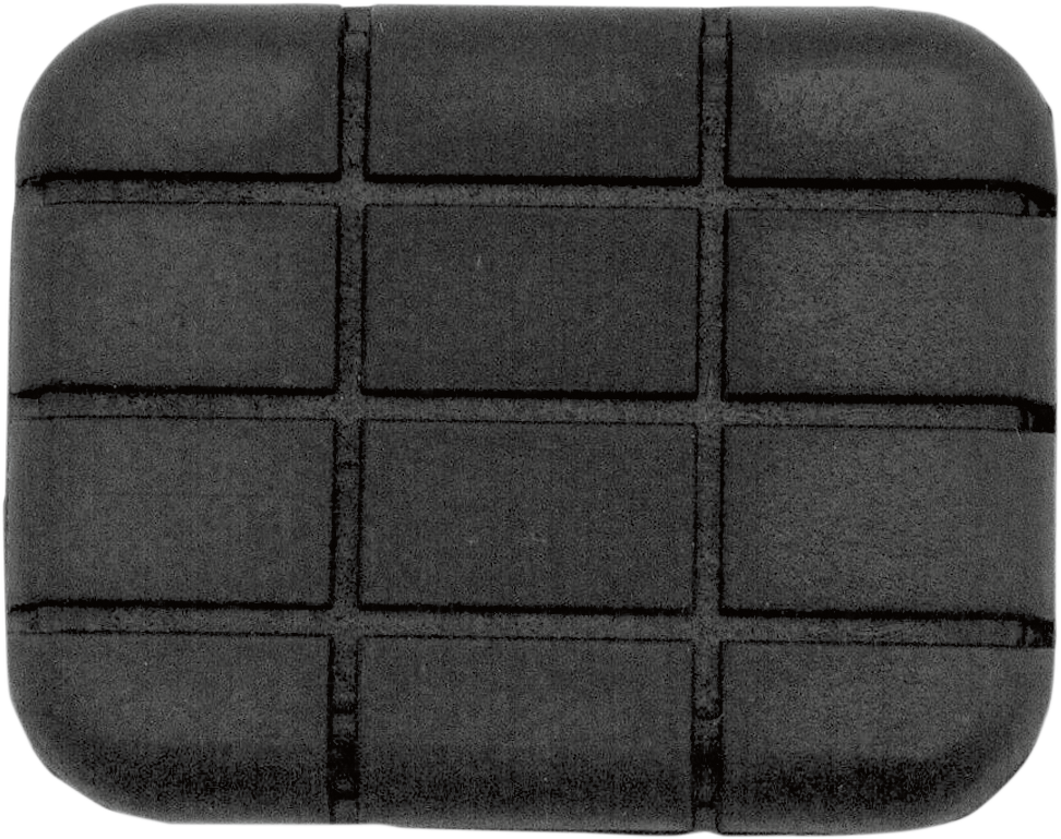 DRAG SPECIALTIES Replacement Rubber Pad - Black 720417-BC102