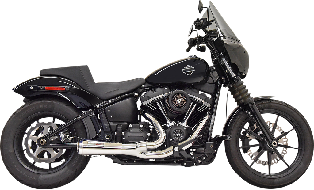 BASSANI XHAUST 2:1 Short Exhaust - Chrome 1S73