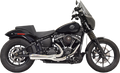 BASSANI XHAUST 2:1 Short Exhaust - Chrome 1S73