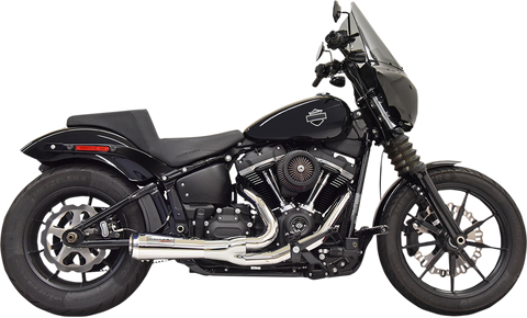 BASSANI XHAUST 2:1 Short Exhaust - Chrome 1S73