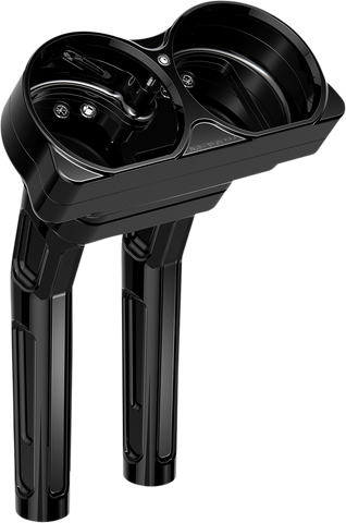 ARLEN NESS Risers - Method - Kickback - 10" - Black 520-032