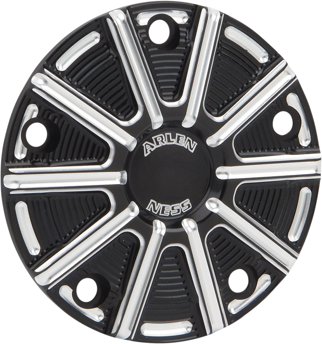 ARLEN NESS Points Cover - Black - Twin Cam 700-026