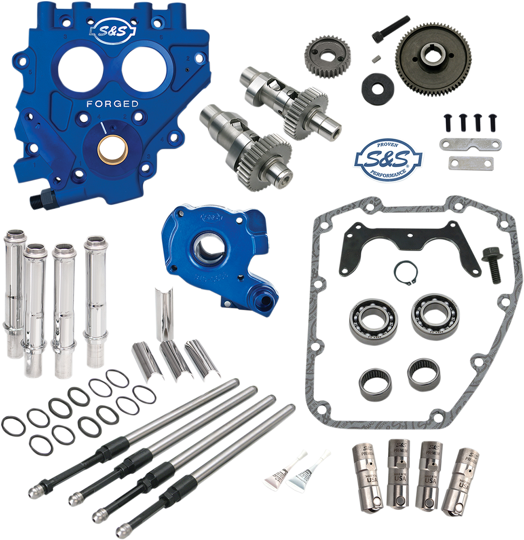 S&S CYCLE Cam Chest with Plate Kit - 551GE - Easy Start Cams - Twin Cam 310-0812