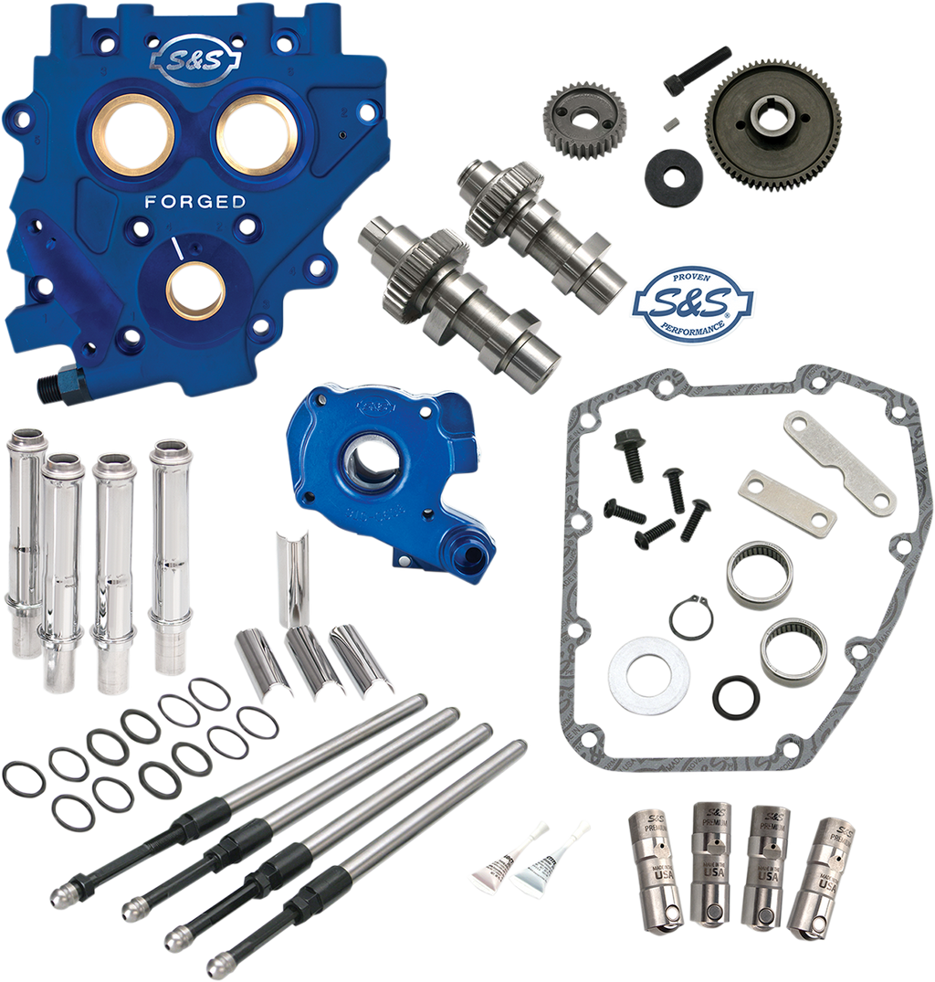 S&S CYCLE Cam Chest with Plate Kit - 510G - Standard Cams - Twin Cam 310-0814