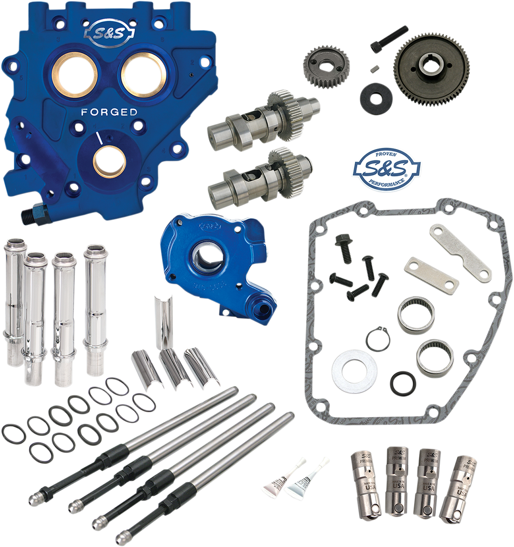 S&S CYCLE Cam Chest with Plate Kit - 551GE - Easy Start Cams - Twin Cam 310-0815