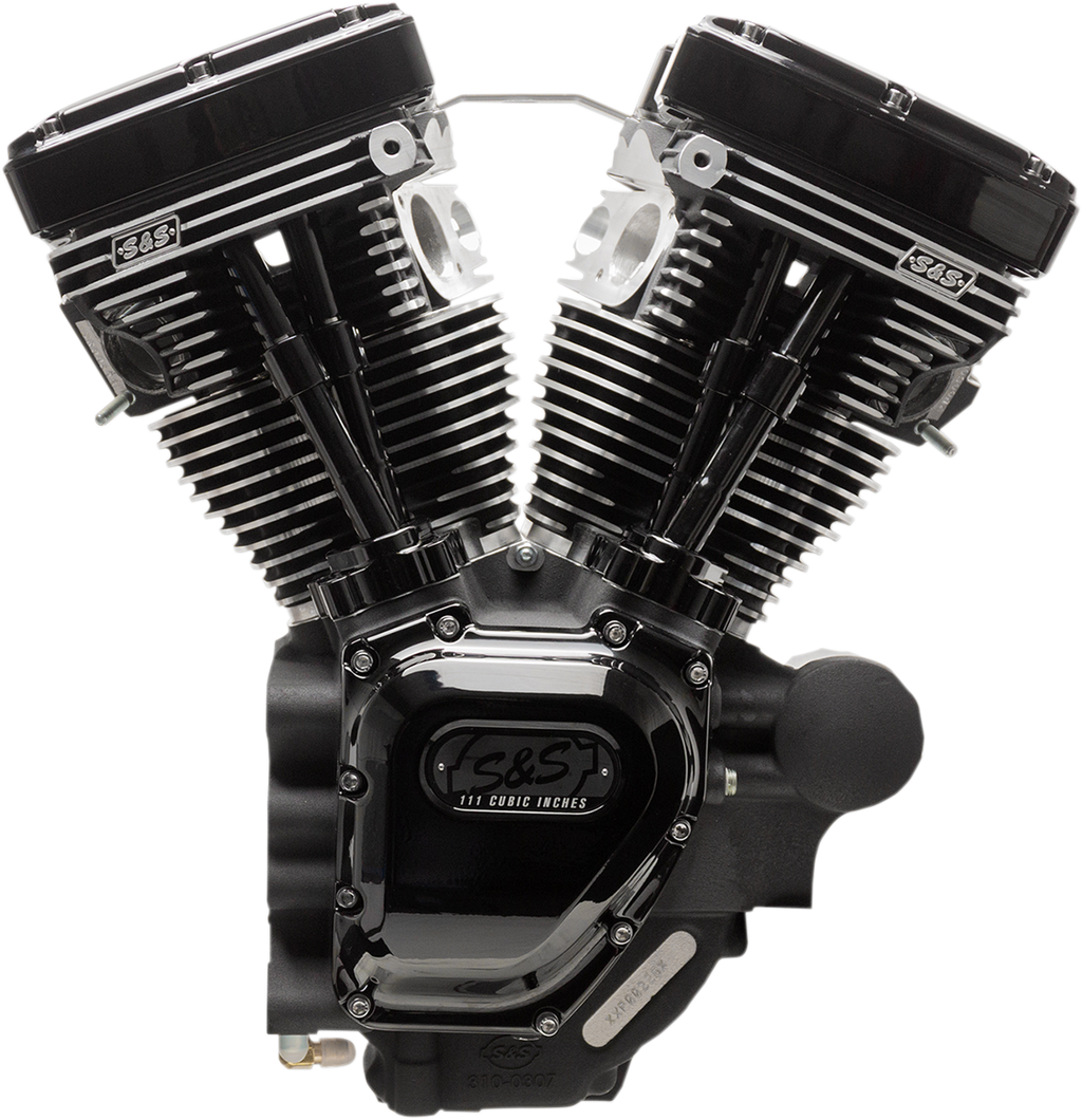 S&S CYCLE T111 Long Block Engine - Black - Touring 310-0834A