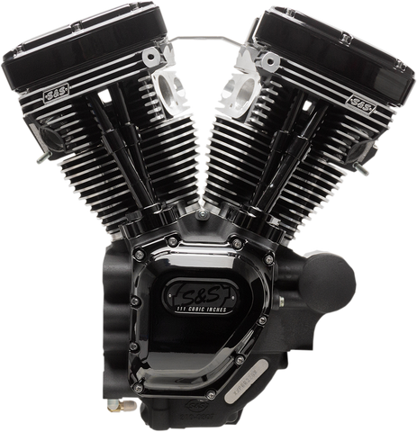 S&S CYCLE T111 Long Block Engine - Black - Touring 310-0834A