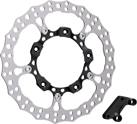 ARLEN NESS Rotor 14" - Front Left - Black 300-000