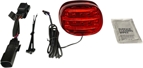 CUSTOM DYNAMICS Mini Taillight - Red PB-ELIMTL-SS6-R