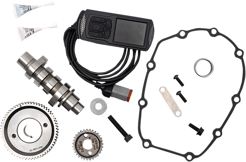 S&S CYCLE Camshaft Kit with PV-3 Tuner - 475G Gear Drive - M8 Touring 330-0726
