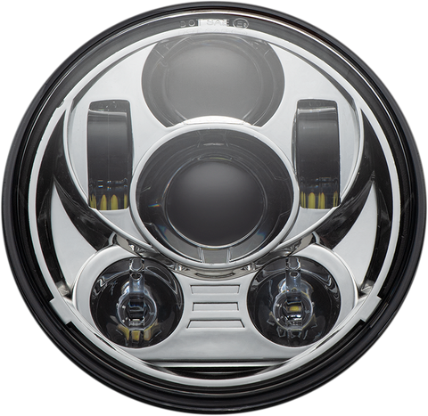 CUSTOM DYNAMICS Headlamp - 5.75" - LED - Chrome CD-575-C