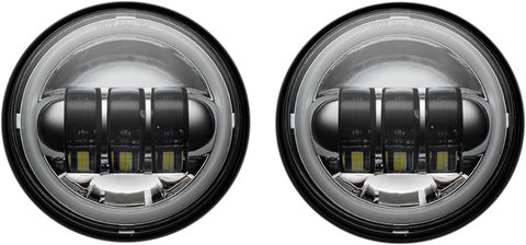 CUSTOM DYNAMICS 4.5" Passing Lamp - with Halo - Chrome CD-45-C