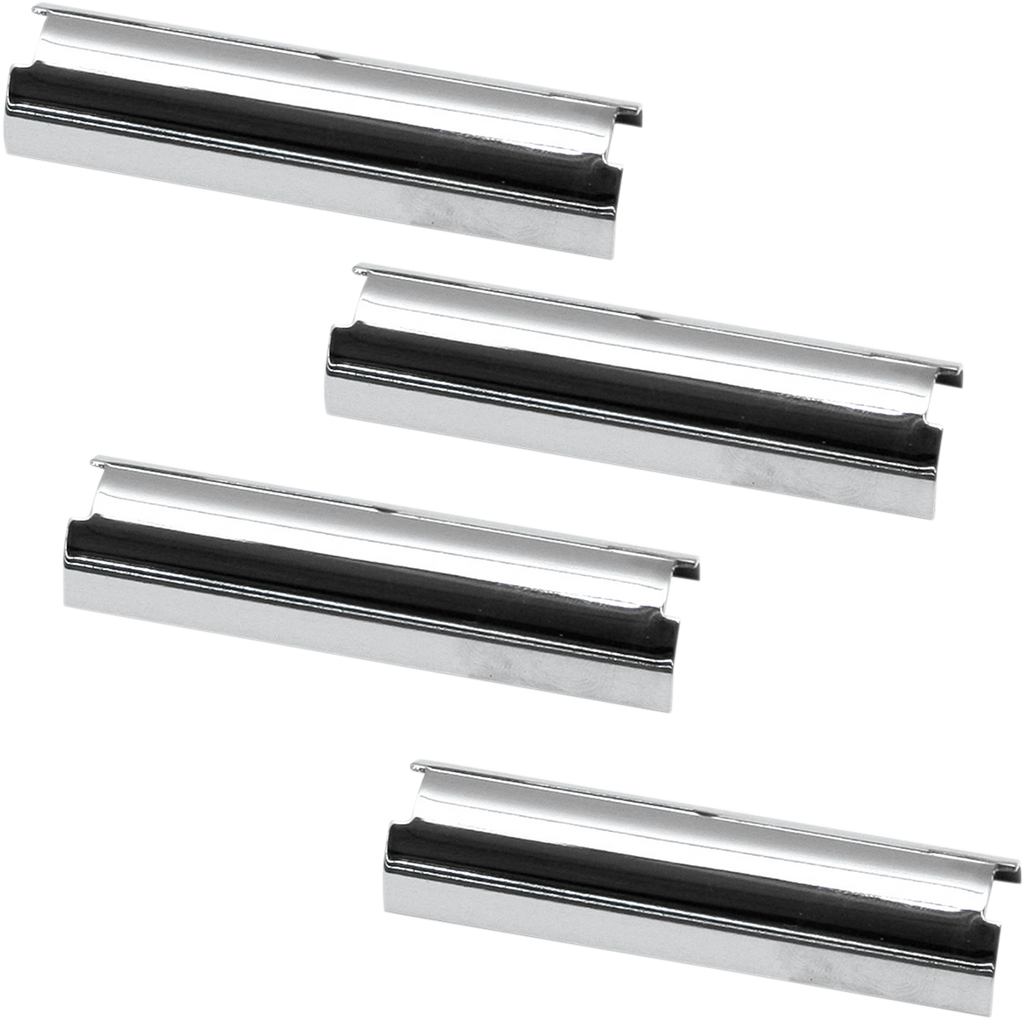 S&S CYCLE Pushrod Cover Keeper Set - Chrome - 2.800" 93-4115