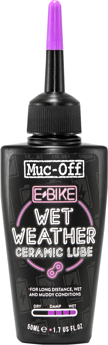 MUC-OFF USA Ebike Wet Chain Lube - 50 ml 1105US