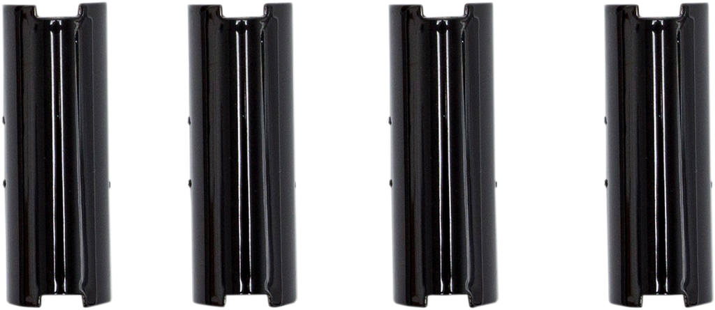 S&S CYCLE Pushrod Cover Keeper Set - Gloss Black - Twin Cam 930-0142