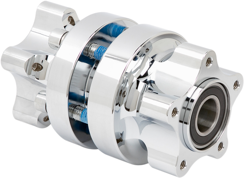 ARLEN NESS Hub - Cartridge - Front/Dual Disc - Chrome - '08+ FLT 71-601