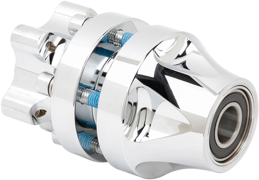 ARLEN NESS Hub - Cartridge - Front/Single Disc - Chrome - '08+ FLT 71-603