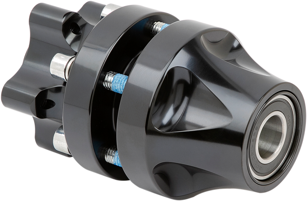 ARLEN NESS Hub - Cartridge - Front/Single Disc - Black - '00-'07 FLT 71-606