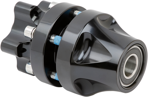 ARLEN NESS Hub - Cartridge - Front/Single Disc - Black - '00-'07 FLT 71-606
