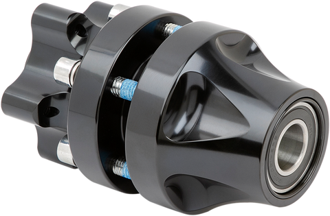 ARLEN NESS Hub - Cartridge - Front/Single Disc - Black - '08-'17 FLST 71-612