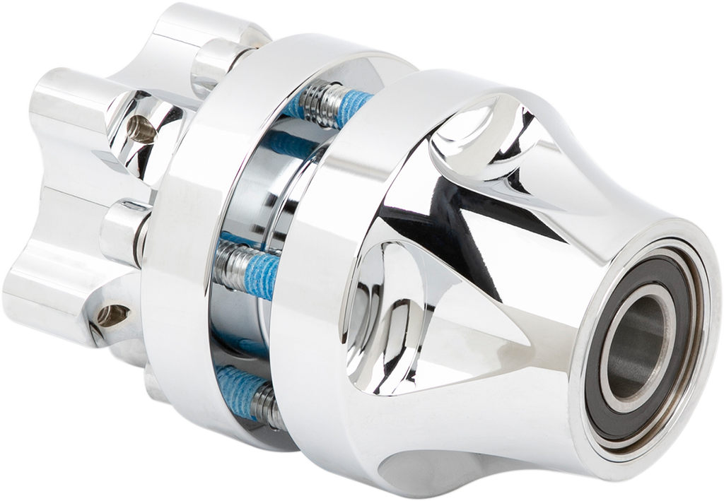ARLEN NESS Hub - Cartridge - Front/Single Disc - Chrome - '08-'17 FLST 71-613