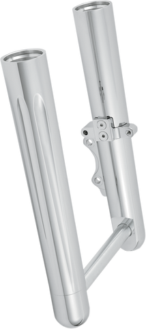 ARLEN NESS Hot Legs Fork Legs - Dual Disc - Deep Cut - Chrome - '00-'07 FLT 06-512