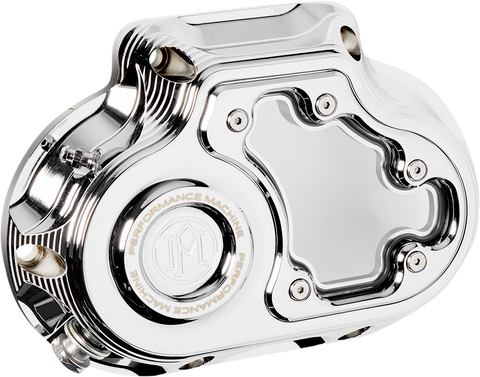 PERFORMANCE MACHINE (PM) Transmission Cover - Chrome 0177-2080M-CH