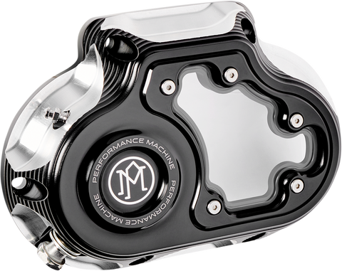 PERFORMANCE MACHINE (PM) Transmission Cover - Contrast Cut* 0177-2080M-BM
