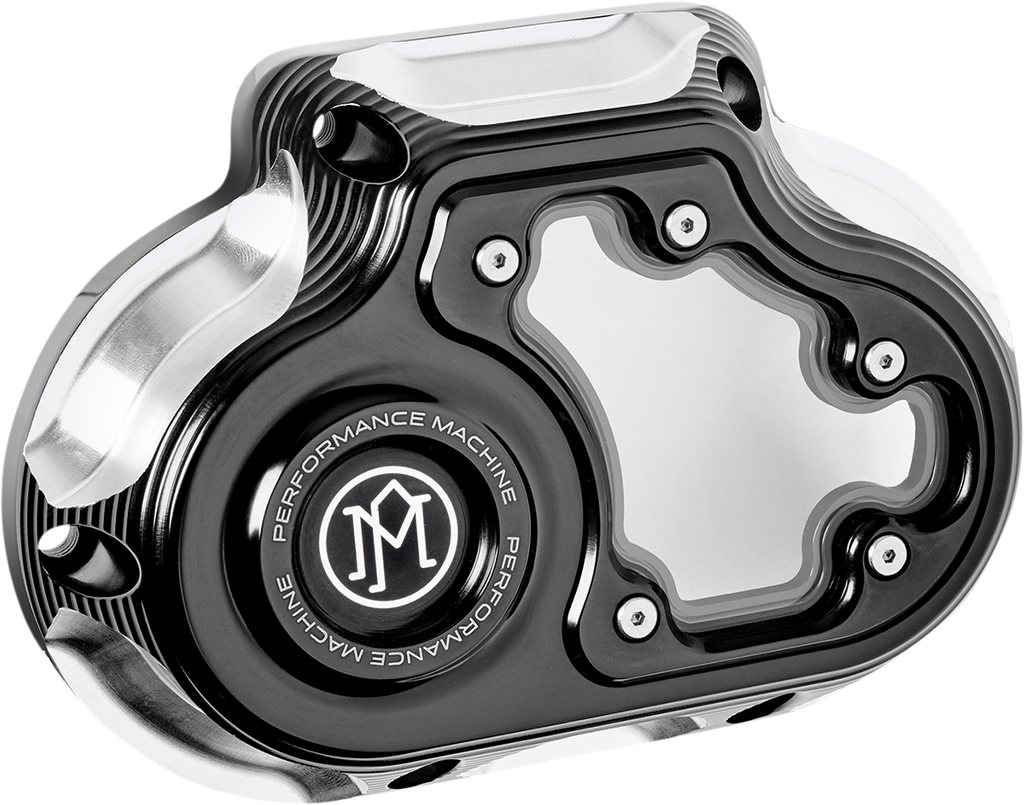 PERFORMANCE MACHINE (PM) Transmission Cover - Contrast Cut* 0177-2081M-BM