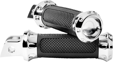 PERFORMANCE MACHINE (PM) Over Drive Footpeg - M8 - Chrome 0035-1243M-CH