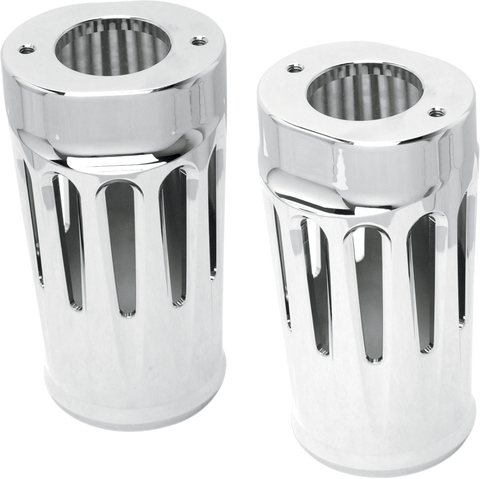 ARLEN NESS Deep Cut Fork Boot Covers - Chrome - FLHTD 20-012