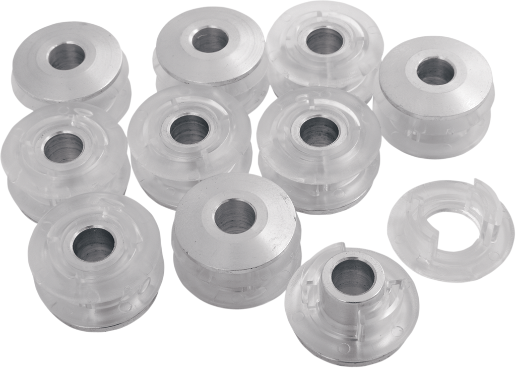 ALLOY ART Tank Mounting Bushings and Inserts - Poly/Aluminum - 10 Pack GT-T3