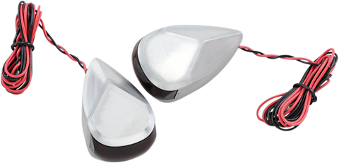 ALLOY ART Turn Signal - Raw - Red/Red MRL-3R