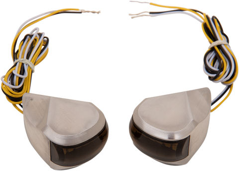 ALLOY ART LED Driving/Turn Signal - Raw - Smoke Lens MRL-4R