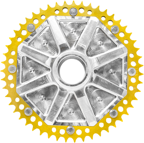 ALLOY ART Cush Drive Carrier - Gold - 53 Tooth G2UCC53-32
