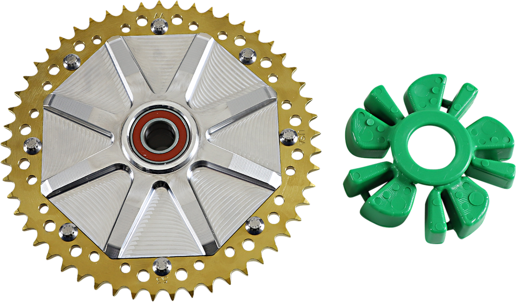 ALLOY ART Cush Drive Sprocket - Gold - 53 Tooth G2CC53-32