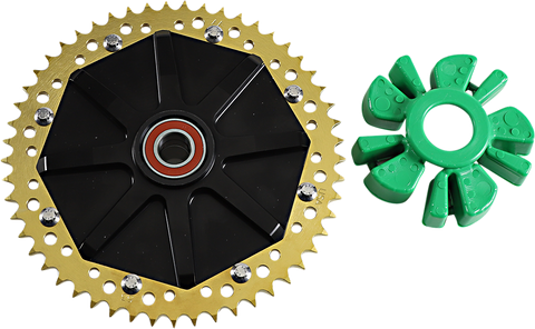 ALLOY ART Cush Drive Sprocket - Black - 53 Tooth G2CC53-12