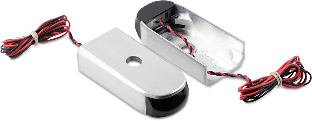 ALLOY ART LED Strut Light - Smoke/Red Raw FXBR SSL-BR-2R