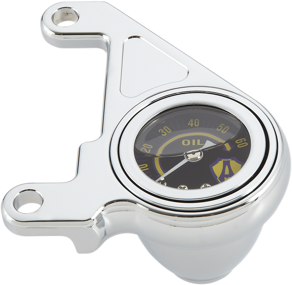 ARLEN NESS Oil Pressure Gauge Kit - Radius - Chrome 15-658