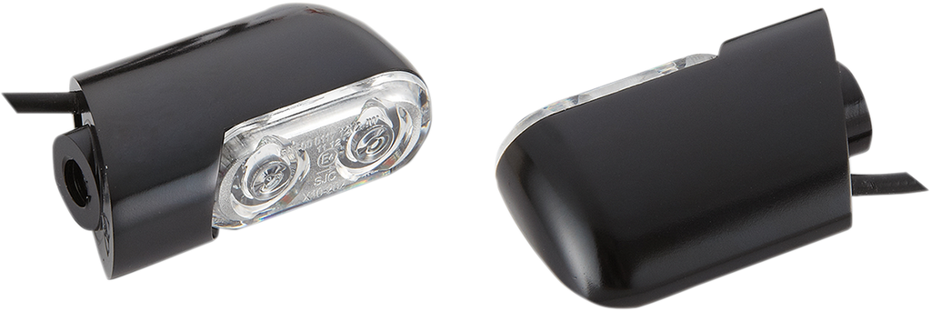 ARLEN NESS Accessory Marker Lights - Amber/Front - Black 12-761