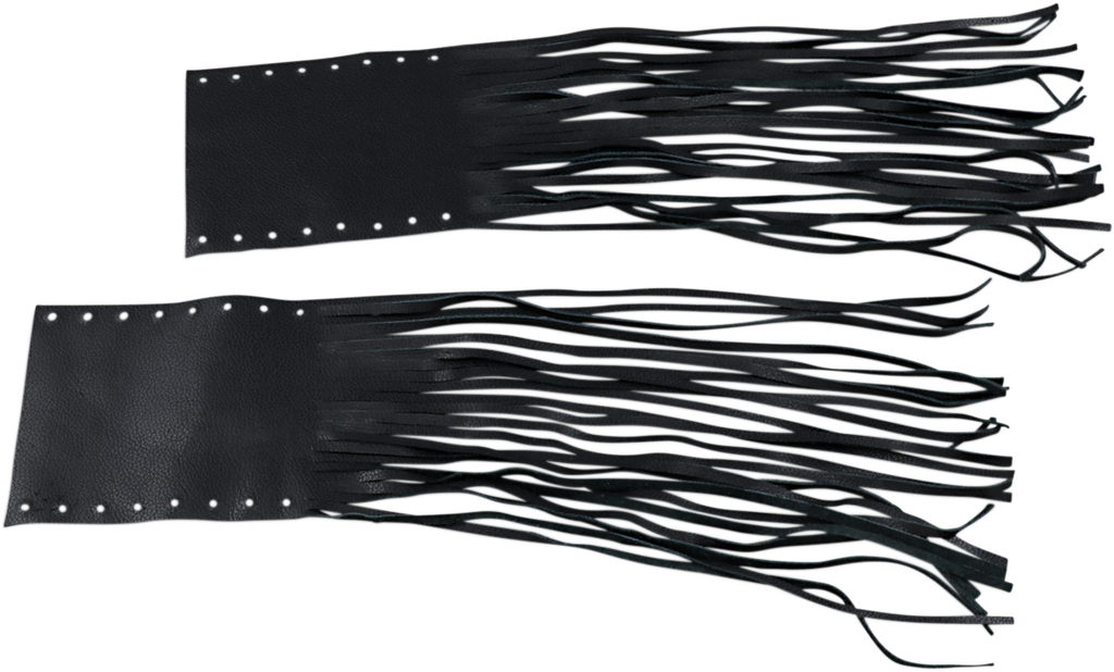 DRAG SPECIALTIES Grip Covers - Fringe - Rubber Grip DS243060
